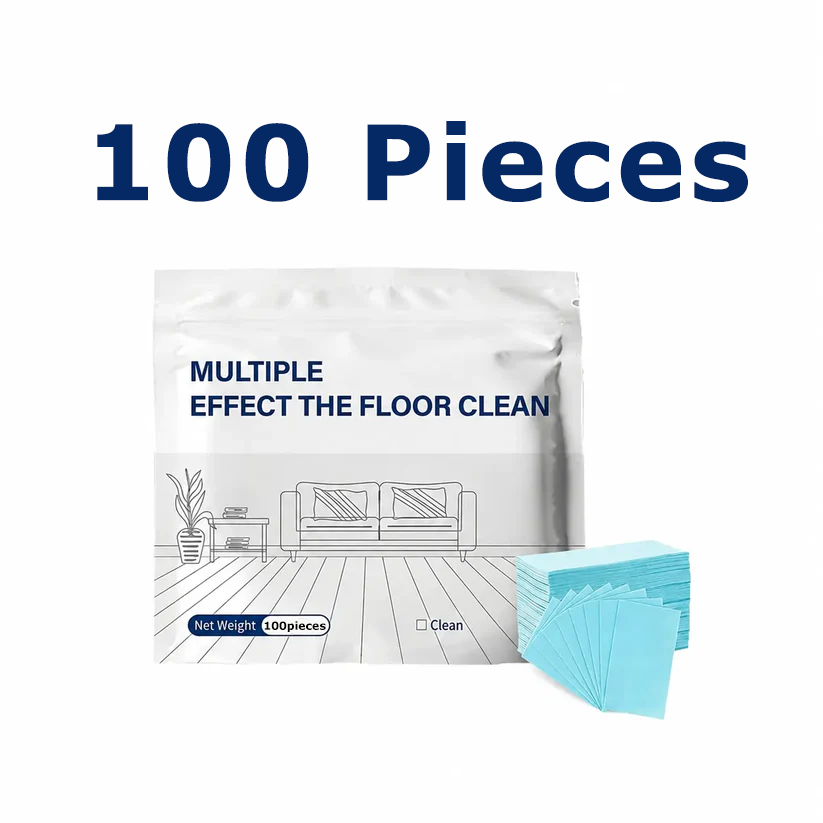 Multi-Effect Floor Cleaning Sheets - Deep Cleans (100PCS)